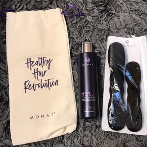 NEW Monat Revive Shampoo, Bag and Hair Accessory